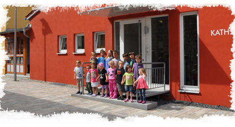 Kindertagesstätte Windischbergerdorf Außenansicht